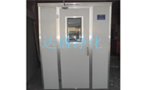 單人雙吹彩鋼板風(fēng)淋室